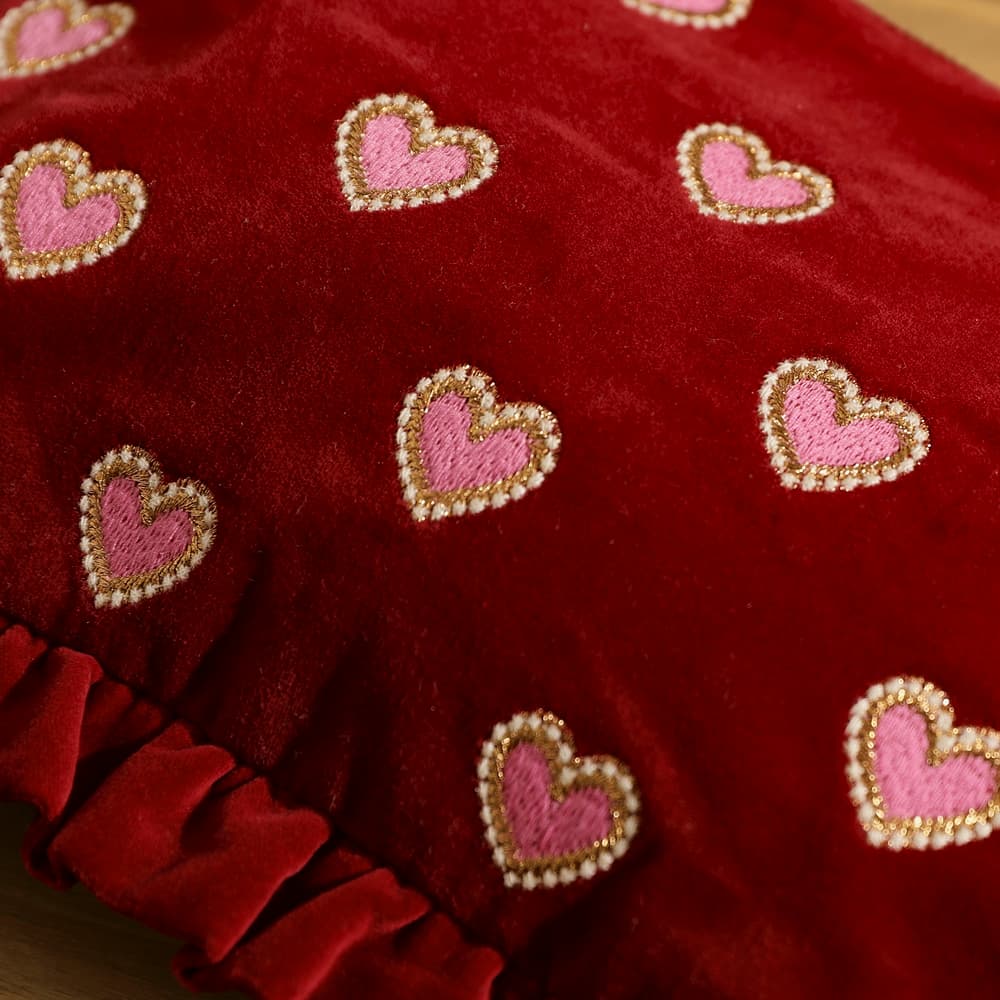 The Velvet Heart Pouch by Elizabeth Scarlett | Letterbox Gifts