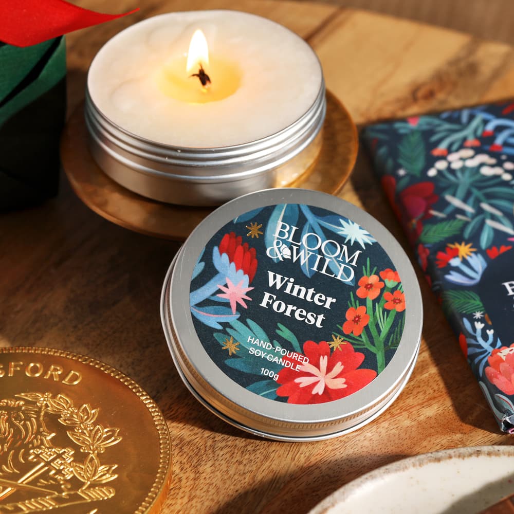 The Festive Chocs & Candle Treat | Letterbox Gifts | Bloom & Wild