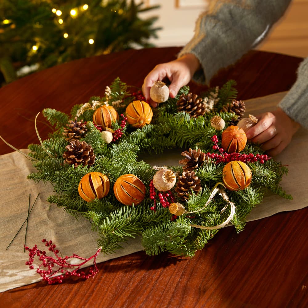The Deluxe Crafty Wreath | Large Wreath | Bloom & Wild